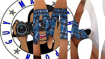 i grab maje6 jaelynn's big juicy ass and use her soft hands to explode my load in interracial fun