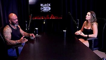 In a steamy outdoor session, Agatha Mama teases in sheer red lingerie during a wild public domination game.