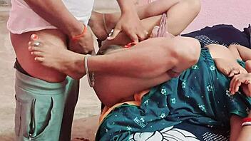 The Indian virgin girl explores intimacy with her boyfriend. They share fingering moments highlighting her big clit and skinny figure.