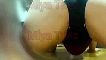 slut wife miya triez humiliates old husband with dirty talk in pov fucking