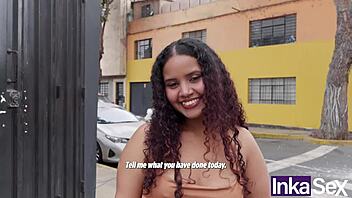 Petite Colombian Prostitute Hooks Up With Tinder Stranger For Public Flashing And Fucking