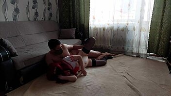 wanna try sex with me in these stockings, cute russian teen?