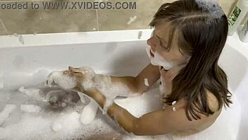 Suggesting a Relaxing Moment Singing in the Bath