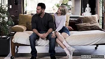 Stepdad fucks tight ass