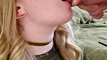 Whoa, check out Kimmi the rimming elf deep cleaning an asshole before swallowing a huge cum load.