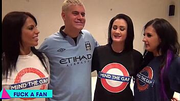 Explore Scooby's intense group session with Scarlett and Carla.