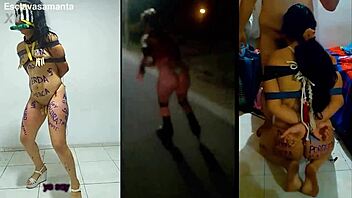 i'm trainin that slut samanta all tied up an bound for fuckin humiliation