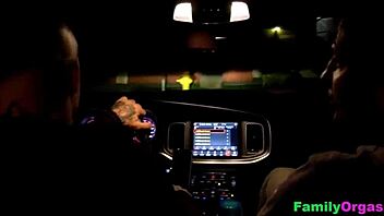 imagine guys catching teen girls partying wildly on the streets in a crazy orgy scene