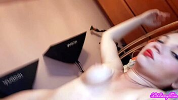 hairy romanian pussy gets toyed for multiple intense climaxes