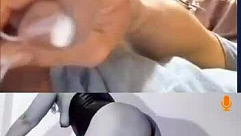 Cum tribute blasting all over that hot milf puttta's shaved pussy