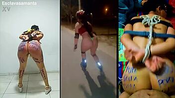 Aku latih jalang Samanta diikat dibelenggu untuk hinaan kongkek