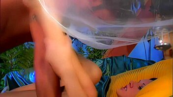 Taylor Rain experiences intense anal action with Cheyne Collins outdoors, including riding and deepthroat blowjob leading to cumshot