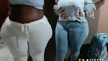 Gigantic BBW ass clapping hard while riding that dildo, feel the shake!