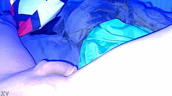 Hey, check out this wild blacklight fetish action!