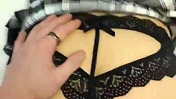 Hey, wanna see Destiny get pounded hard from behind in her sexy mini skirt?