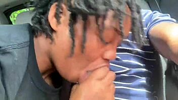 Why Does This Ebony Babe Crave Deepthroat on Monster Black Cock Outdoors?