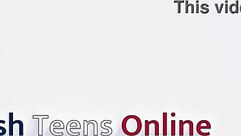 British 18 Year Old Gets Cunt Eaten By Older Man In Curvy Fetish Play.