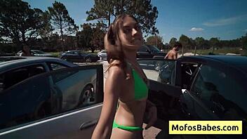 why let horny busty blondie slut jc wilds get banged hard by johnny love in the car