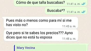 doña mary got super horny over that tanda debt in homemade webcam chat 😏