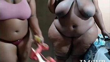 Gigantic BBW ass clapping hard while riding that dildo, feel the shake!