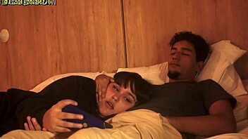 tired stepsister rests on my lap but i end up face fucking her with facial cumshot in this chubby argentinian amateur blowjob scene