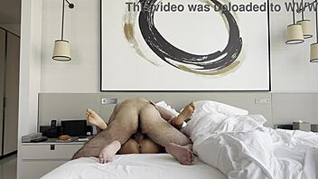 I love when he pounds my pierced nipples and tight pussy in quick afternoon sex.