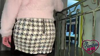 Sally Bombe Atomique indulges in a steamy MMF threesome with double penetration from two hot European guys.