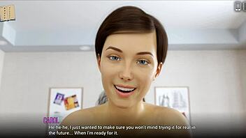 What Happens When Hot Brunette Spends Night?