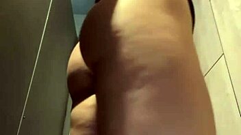 hey check out this busty teen getting anal training and intense pussy fingering in the gym until orgasm