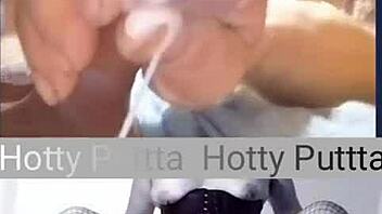 Cum tribute blasting all over that hot milf puttta's shaved pussy