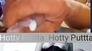 Cum tribute blasting all over that hot milf puttta's shaved pussy