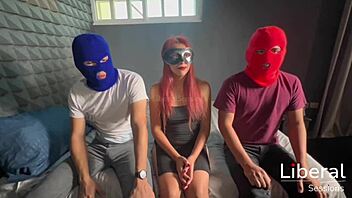 cuckold boyfriend shares his girlfriend for a porn filming session