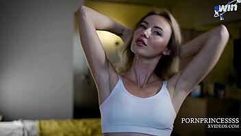 My Armpit Fetish Drives Me Wild - Do You Love Watching This Petite Blonde Dance?