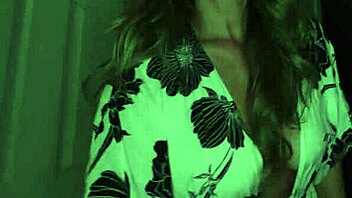 Good job, step mom says as she sets breakfast on the table in this amateur scene.