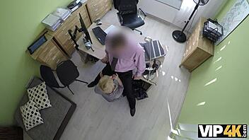 vip4k czech blonde teen gives blowjob and sex for cash to european casting agent