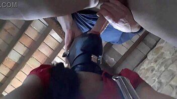 Bound and Masked Laura XXX Takes Cock in Mouth!