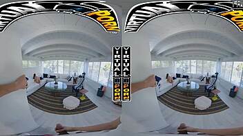 hey, virtual porn where mae milano stuffs her mouth with stepbros dick making him moan