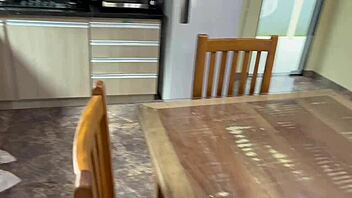 Brazilian latina amateur caught giving anal to husband's friends in intriguing interracial encounter