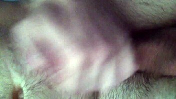 I'm masturbating this monster cock until it cums everywhere