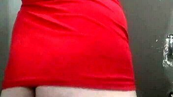 fat booty tranny shows off in dress for intriguing shemale narrative