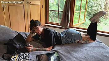 Daddy, your babysitter is home alone, wanna help me explore some naughty anal toys?