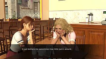 Blonde Lesbian X-Ray Eyes Demo