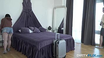 Dirty Flix - NERDY Chick Sara Rich FUCKED Very LOUD!