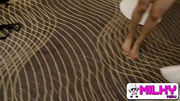 in this tale, a beautiful petite Peruvian teen 18+ in cosplay gets picked up on Barcelona streets for outdoor cowgirl and doggy action.