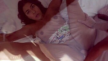 Curvy Indian roommate Jasmine Sherni gets freely pounded while chilling on the couch 🍑🔥