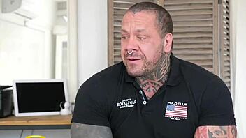 Ready For Incredible Office Fuck With Tattooed Secretary And Monster Cock?