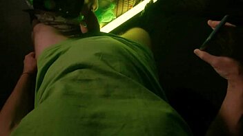 Catwoman In Stockings And Gloves Enjoys Sensual Blowjob Orgasm With Cum On Tits