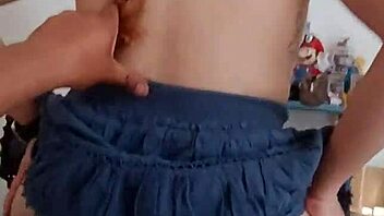 Curvy Latina Teen In Skirt Gets First Time Anal Casting With Homemade Doggystyle Assfucking And Pov Interview Under Skirt