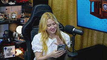 Blonde Brazilian teen tries first-time public sex with dirty talk and close-ups during casting interview.