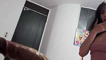 Oh Beautiful Companion In Pajamas Tight Shorts And Cute Face Gets Fucked In Her Bed Trailer Yeah